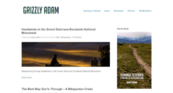 Desktop Screenshot of grizzlyadam.net